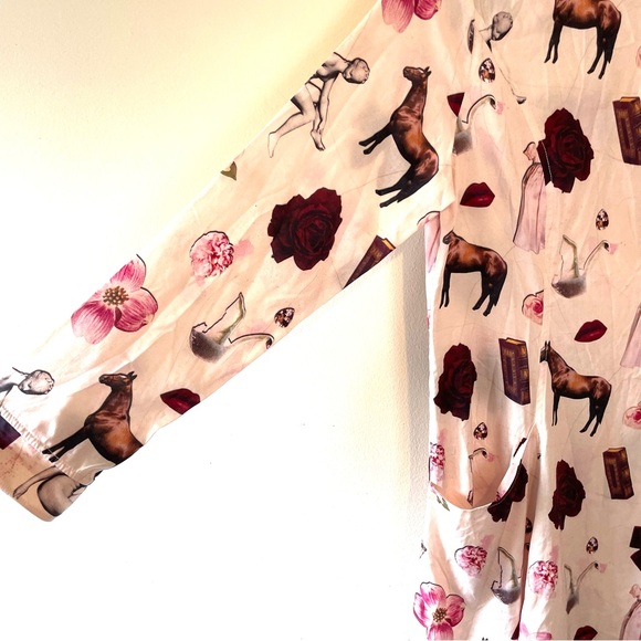 Samantha Pleet passion mini dress in collage print - Picture 7 of 12